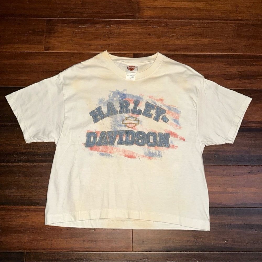 2002 Harley-Davidson Horn Lake, MS Cropped Tee